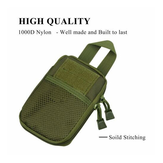 Tactical Military EDC Molle Pouch Small Waist Pack Hunting Bag Pocket for Men {15}