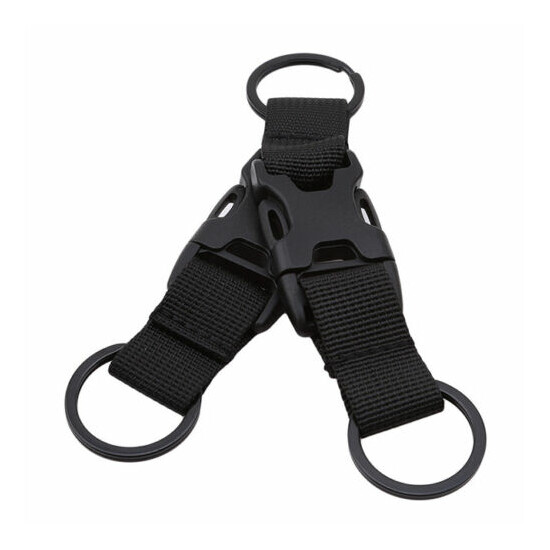 Quickdraw Belt Clip Carabiner Malfunction Hook Portable Mountaineering Tool N3 {9}