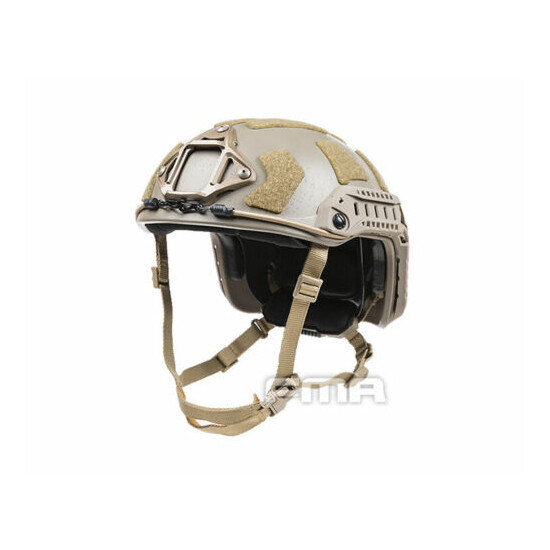 FMA Tactical Airsoft Paintball SF Super High Cut Helmet Protective M/L L/XL {14}