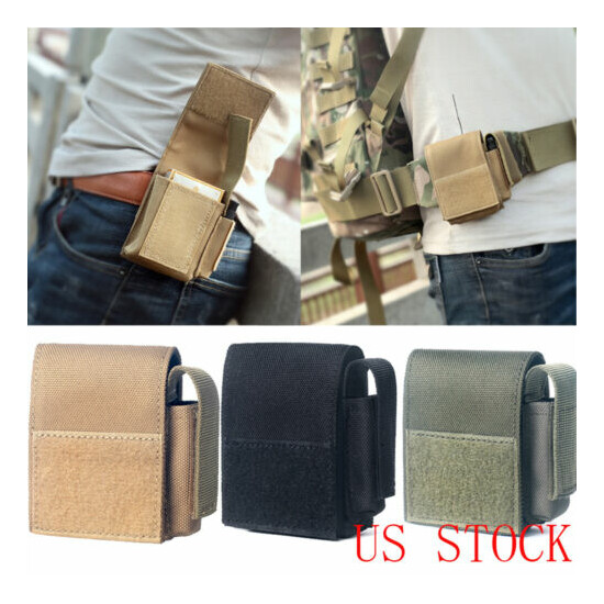 MOLLE Pouch Waist Bags Small Utility Pouch Pocket for Military Camping Hiking {2}