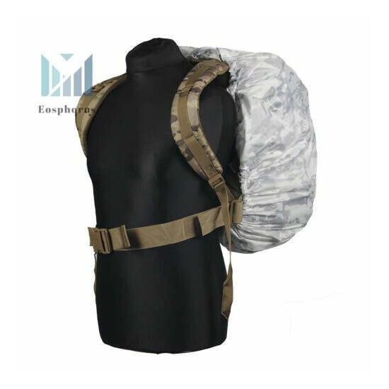 Multicam Alpine Winter Camouflage Backpack Cover Water-Repellent {4}
