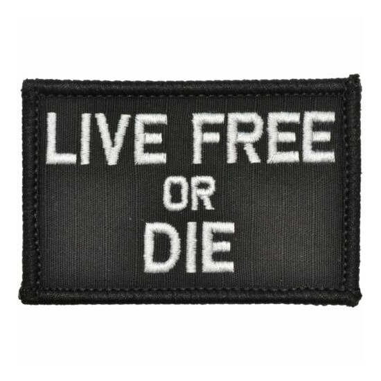 Live Free Or Die - 2x3 Patch {1}