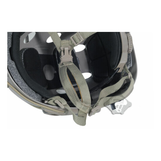 FMA Tactical Airsoft Paintball Fast Helmet PJ Helmet Adjustable Tan M/L/XL {15}