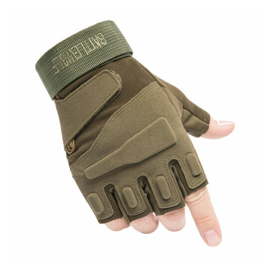 Tactical Full Finger Gloves Military Army Hunting Shooting Police Patrol Gloves {18}
