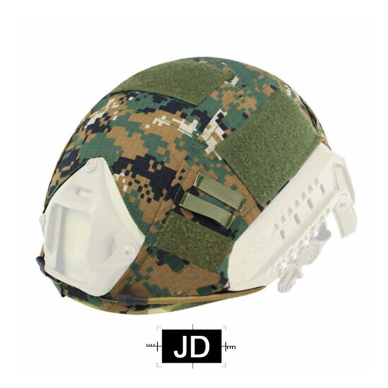 Tactical Camo Helmet Cover Skin For Airsoft Protective Gear BJ PJ MH Fast Helmet {15}