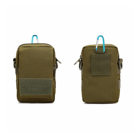 Tactical Molle Pouch EDC Belt Waist Fanny Military Waist Bags Pack Bag Pocket {15}