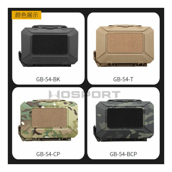 Hunting Paintball Molle Box Equipment Case for Tactical Vest Molle System {4}