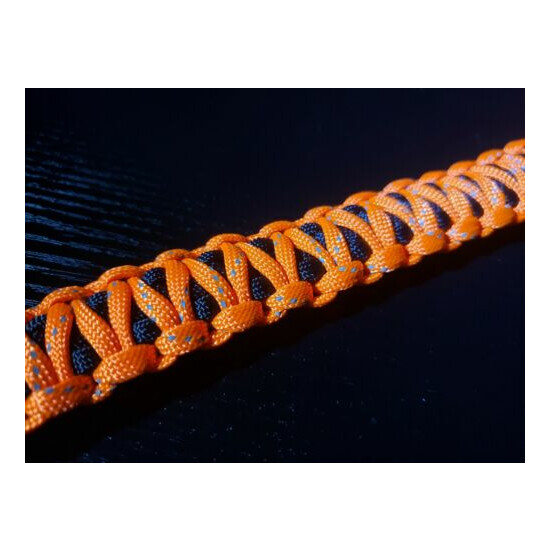 Safety Orange 550 lbs. Paracord Rifle Sling *2 Layers* {2}