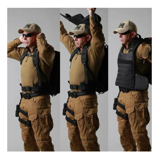 Masada Camouflage Bulletproof Backpack Full Body Armor/Bulletproof Vest (IIIA) {2}