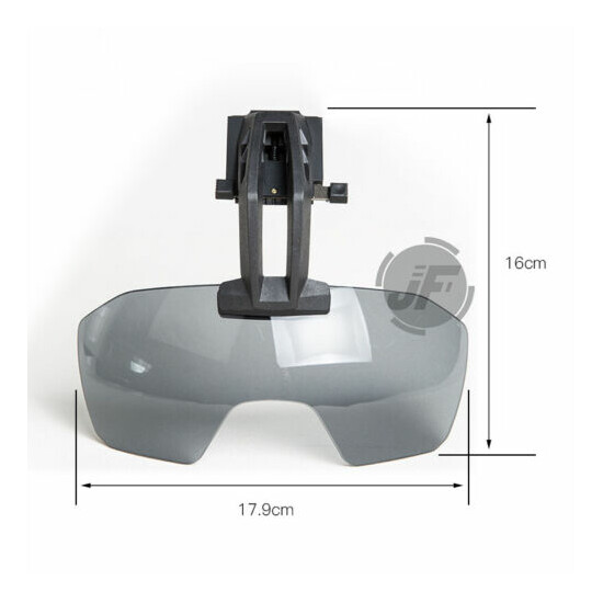 Tactical Helmet Goggles Anti-Fog Lens Fix Arm Visor Shield Fit L4 Wilcox Shroud {3}