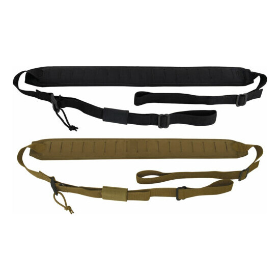 Multi-Mission 2-Point Laser Cut Molle 2 Point Padded Rifle Sling Shoulder Strap {1}
