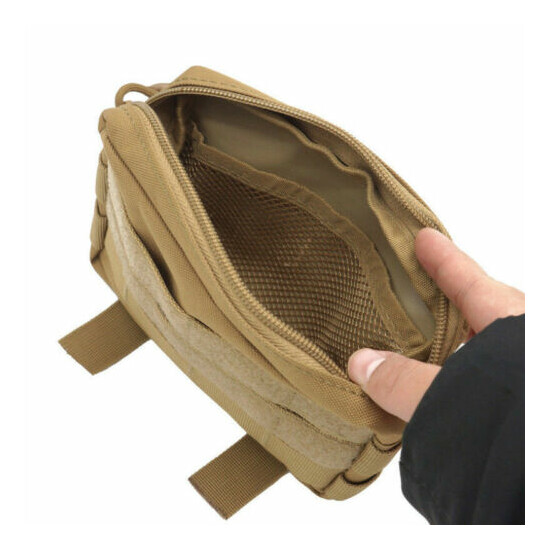 1Pc Tactical Molle Pouch EDC Belt Waist Pack Utility Phone Pocket Hanging Bag #w {4}