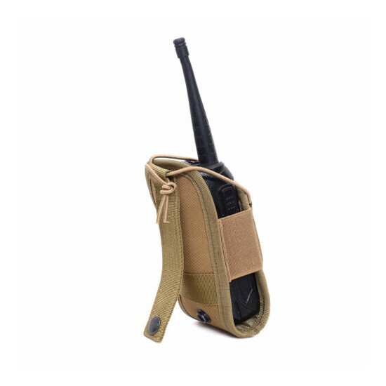 Tactical Sports Molle Radio Walkie Talkie Holder Bag Magazine Mag Pouch Pocket {29}