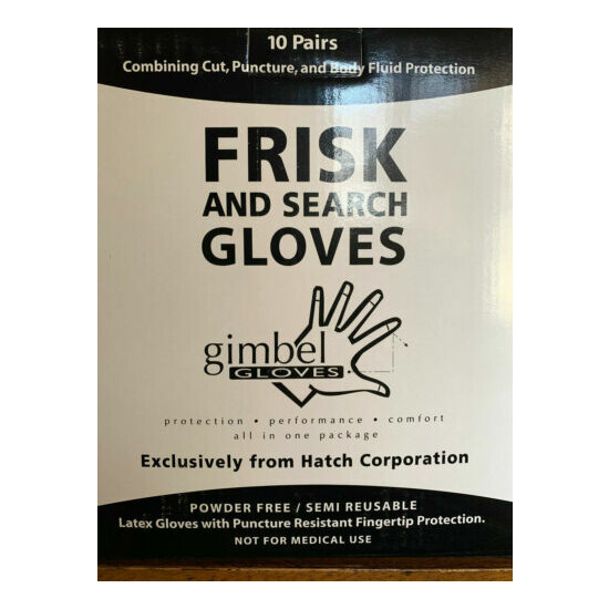 Hatch Gimbel Frisk and Search Gloves - Medium {1}