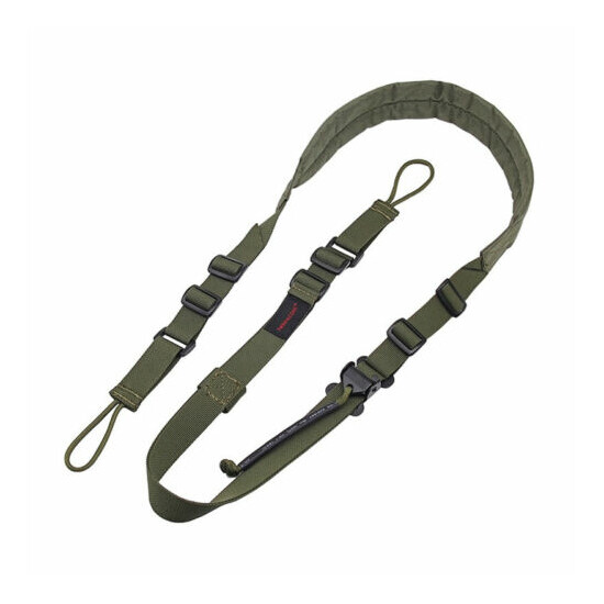 TwinFalcons-SL001 Tactical VTAC Sling Strap Task Rope Function Sling BK/RG/MC {2}