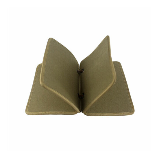 Tactical 4 Flip-Page Badge Collection Book Storage Holder Patch Display Book {7}