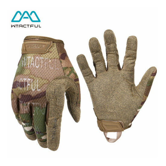 Shooting Tactical Gloves Camo Outdoor Airsoft Paintball Army Military Hunting  {3}