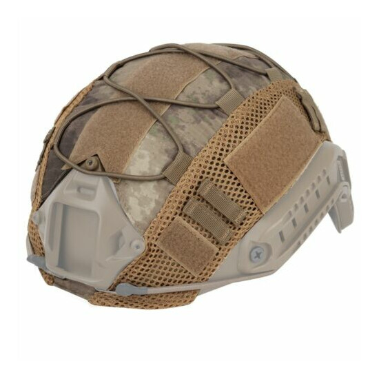 Tactical Military Helmet Camo Cover for FAST Airsoft Paintball Hunting Shooting {18}