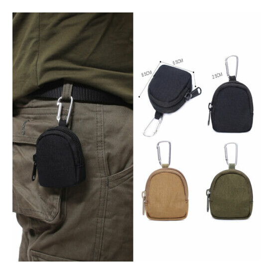 Tactical EDC Pack Pouch Hunting Molle Bag Coin Purse Military Key Earphone Pouch {1}