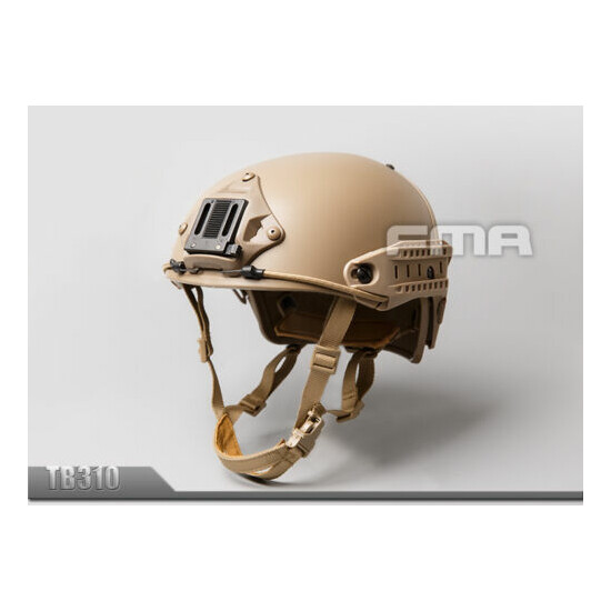 FMA 2 in 1 CP Helmet DE (M/L) TB310 For Outdoor Tactical Airsoft  {1}