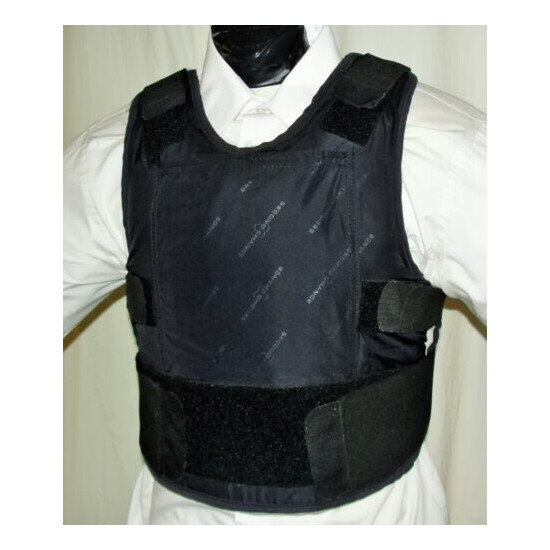 Large IIIA Lo-Vis Concealable Body Armor Carrier BulletProof Vest  {2}