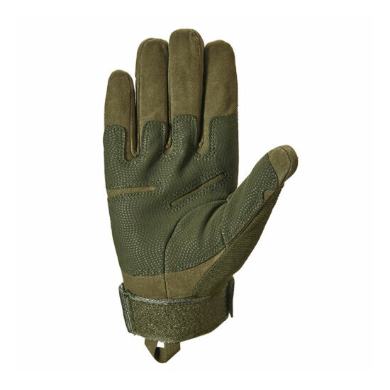 MensTactical Combat Gloves Army Military Outdoor Full Finger Hunting Gloves USA {20}