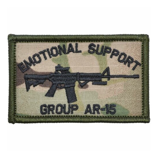 Emotional Support Group AR-15 - 2x3 Patch {10}