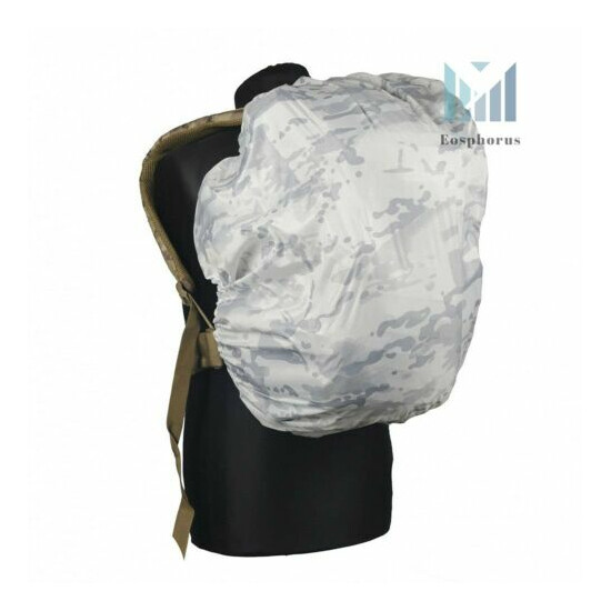 Multicam Alpine Winter Camouflage Backpack Cover Water-Repellent {3}
