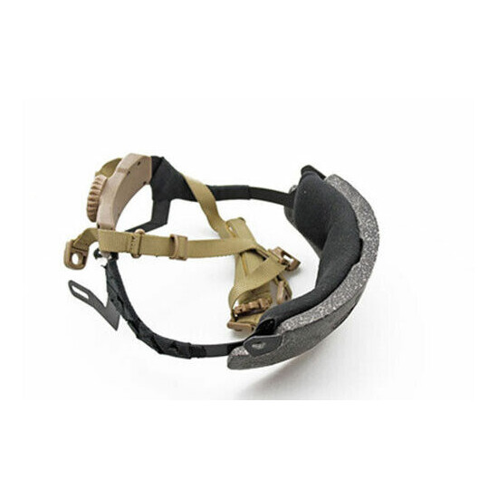 Tactical Suspension Liner & Memory Foam Protective Pad For Ballistic Helmet {11}