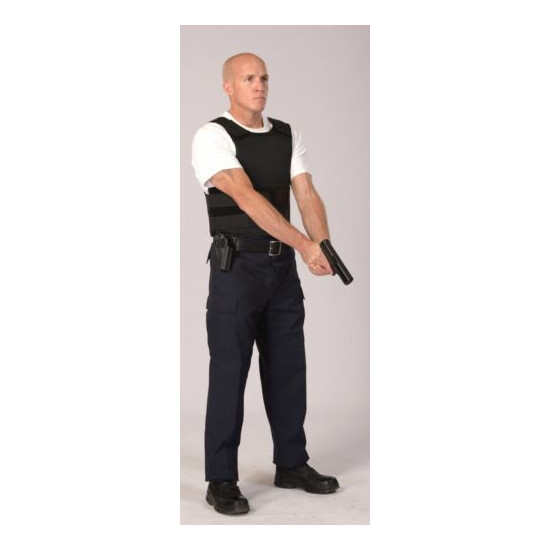 NIJ Certified 3A Concealable w/ Kevlar Bulletproof Vest Body Armor - Small {4}