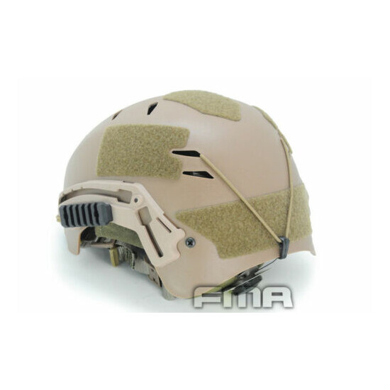 FMA Tactical Airsoft CS Protective EXF BUMP Helmet High Quality DE TB742 {5}