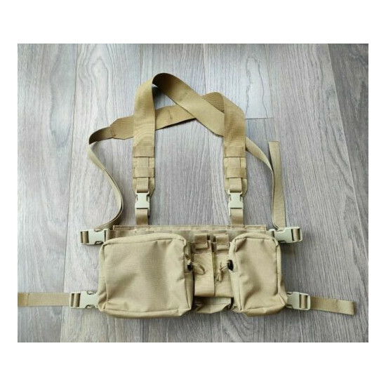 Coyote brown D3CRX D3CR heavy Tactical Chest Rig vest 223 or 308 {1}
