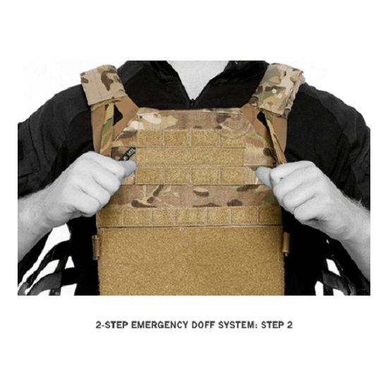 Crye Precision JPC 2.0 Jumpable Plate Carrier Vest - Coyote - Small {4}