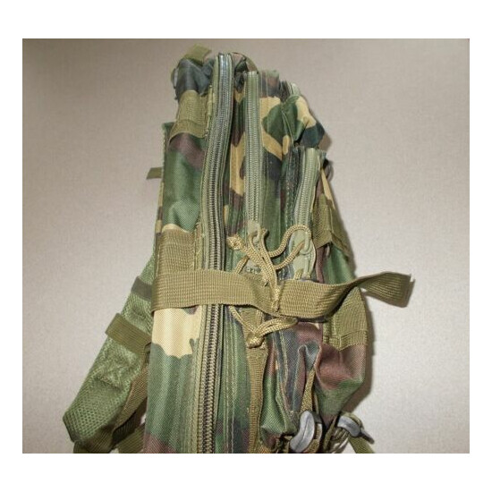 Expandable medium tactical pack backpack woodland camouflage ASC new {3}