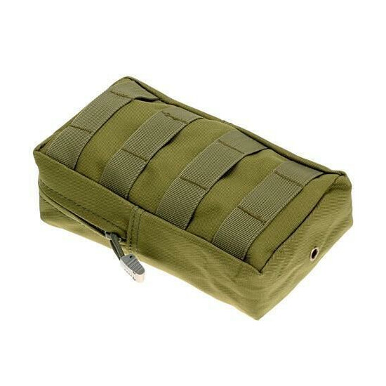 Tactical Molle Pouch Bag Utility EDC Pouch for Backpack Outdoor Waist Belt Pack {9}