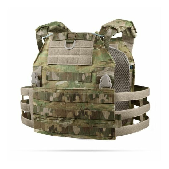 TACTICAL PLATE CARRIER VEST in MULTICAM ( Also in other colors ) by STICH PROFI  {1}