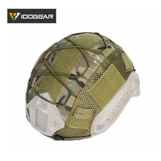 IDOGEAR FAST Helmet COVER Tactical Hunting Airsoft Gear Sports Headwear Camo {13}