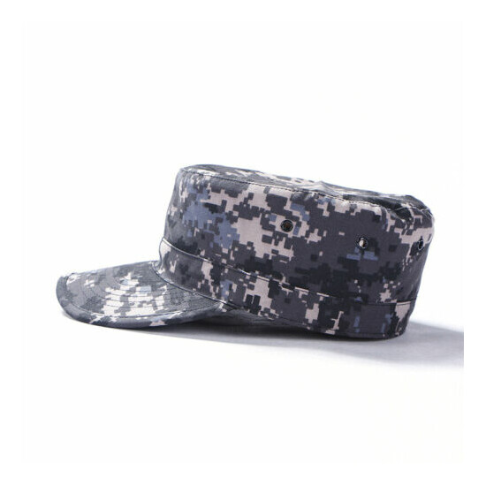 Tactical Military Mens Camouflage Patrol Cap Military Hat Combat Hunting Hats L {9}