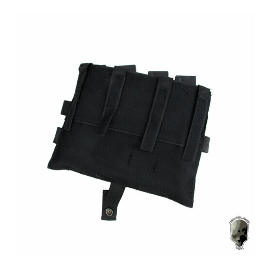TMC Tactical MOLLE Mag Pouch Panel Mag Carrier w/ Kydex Insert for Tactical Vest {10}