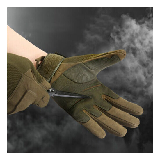 Full Finger Tactical Gloves Knuckle Protective for Shooting Hunting Motorcycle {4}