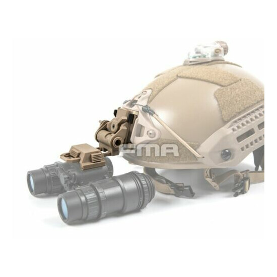 FMA TB1012 Tactical L4G24 Night Vision Googgles NVG Plastic Helmet Mount Support {7}