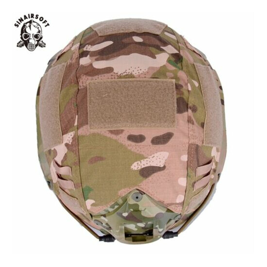 Tactical Camo Helmet Cover Skin For Airsoft Protective Gear BJ PJ MH Fast Helmet {5}