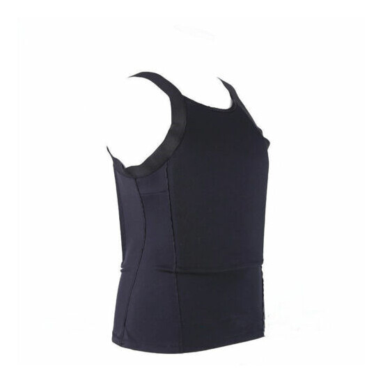 Bulletproof T-shirt Vest Ultra Thin made with Kevlar Body Armor NIJ IIIA YT {1}