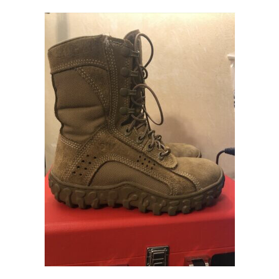 Rocky Men's S2V RKC050 Military Coyote Combat Special Ops Boots 4.5 M {3}