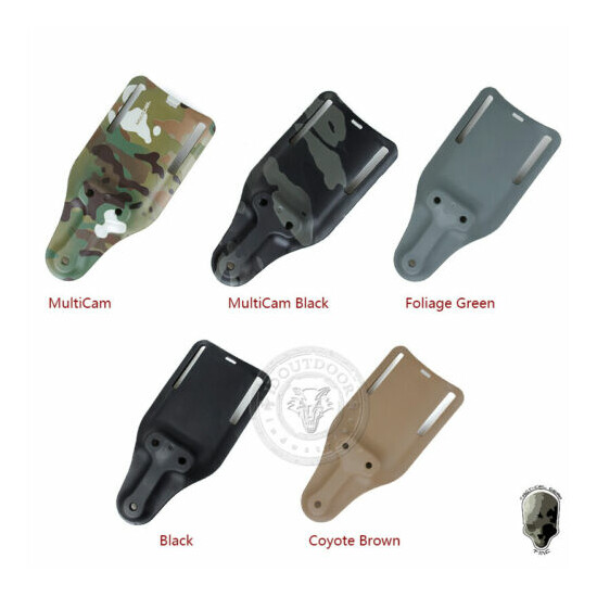 TMC Tactical Holster Airsoft Belt Holster Drop Adapter SOG Clip Mount Hunting {4}