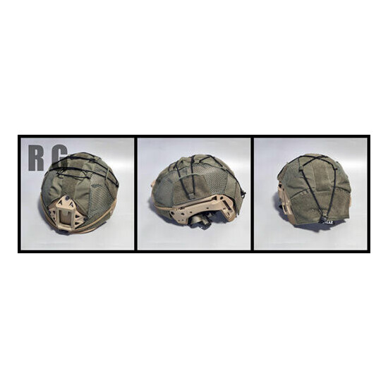 Tactical Helmet Cover Skin Nylon Cloth w/ Hook & Loop For WENDY Tactical Helmet {14}
