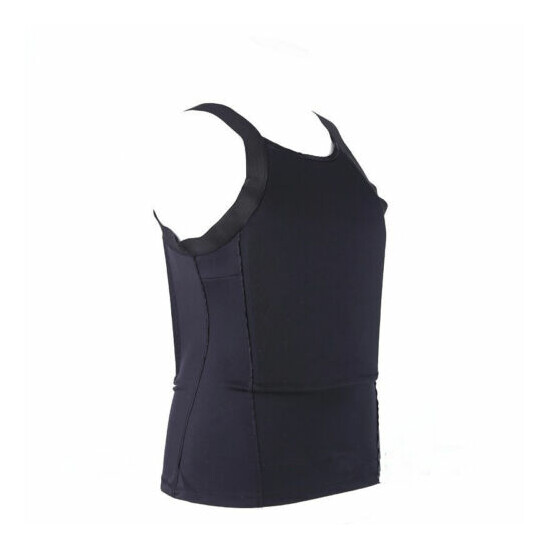 Ultra Thin Ballistic Body Armor T-shirt Vests Covert made with Kevlar NIJ IIIA {1}