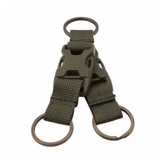 Quickdraw Belt Clip Carabiner Malfunction Hook Portable Mountaineering Tool N3 {10}