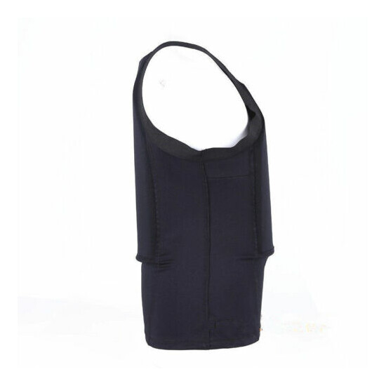 Bulletproof T-shirt Vest Ultra Thin made with Kevlar Body Armor NIJ IIIA YT {9}