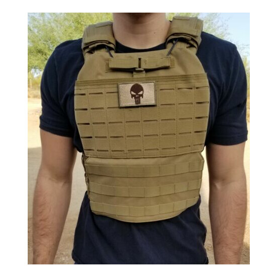 Modular Molle Tactical Plate Carrier - Tactical Vest - Assault, Outdoor, Hunting {1}